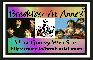 Breakfast At Anne's Ultra Groovy Web Site Award